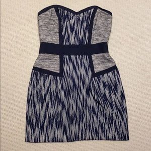 EOC, size 6 Milly dress blue and white